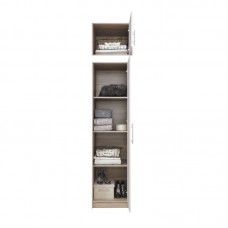 Skapis SMART SRK5, ozols sonoma/balts